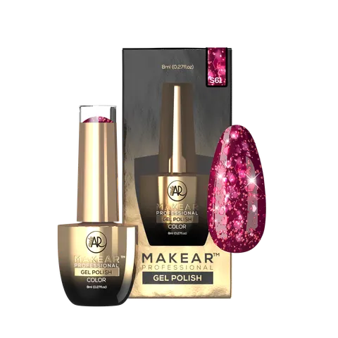 Makear S61 Cherry Star Lakier Hybrydowy 8 ml