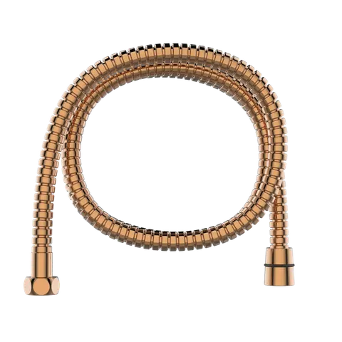 WĄŻ NATRYSK. 150 CM, KOŃC. STOŻ I HEKSAG, ROSE GOLD