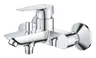 Bateria wannowa jednouchwytowa BauEdge, chrom