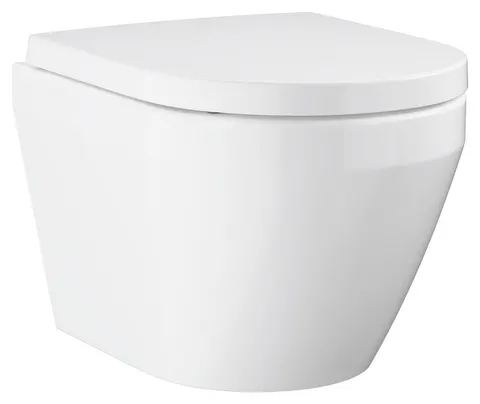 Miska WC wisząca, kompaktowa BauEdge Ceramika