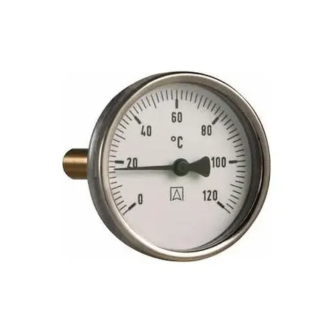 Termometr bimetaliczny BiTh 80, fi80 mm, -20÷60°C, tuleja L 40 mm, G1/2", ax, kl. 2,0