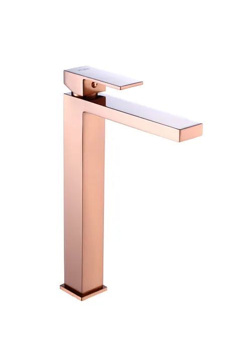 Bateria umywalkowa stojąca wysoka ARS SATIN COPPER