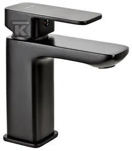 Bateria umywalkowa Valvex Loft Black stojąca, korek clik-clak, Black mat