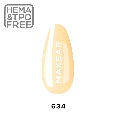 Makear 634 Lakier Hybrydowy Babe 8 ml