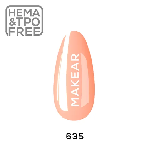 Makear 635 Lakier Hybrydowy Babe 8 ml