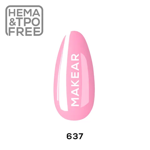 Makear 637 Lakier Hybrydowy Babe 8 ml