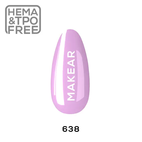 Makear 638 Lakier Hybrydowy Babe 8 ml