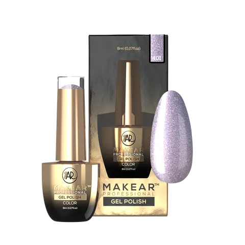 Makear 401 Lakier Hybrydowy Glossy 8 ml