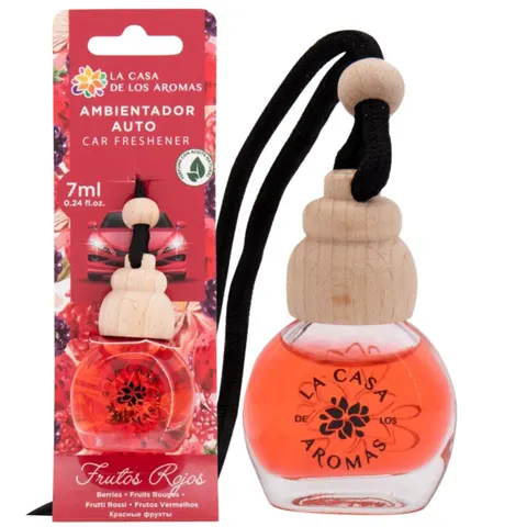 LA CASA DE LOS AROMAS Odświeżacz do samochodu CZERWONE OWOCE, 7 ml