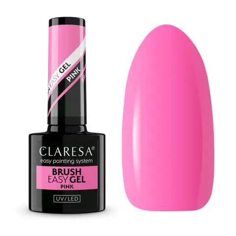 Claresa Żel w Butelce Brush Easy Pink 5g