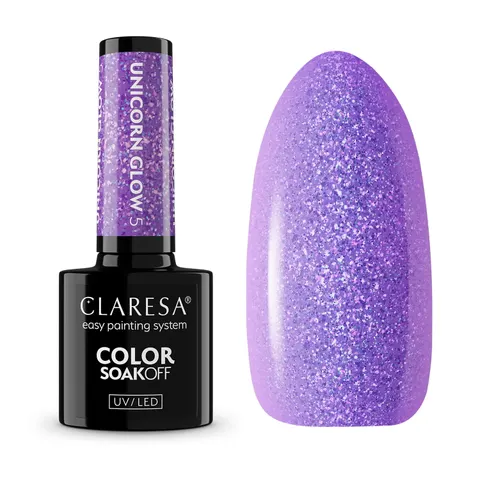 Claresa Unicorn Glow 5 Lakier Hybrydowy 5g