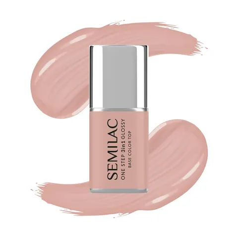 Semilac S450 Light Peach One Step 3w1 Lakier Hybrydowy 7ml