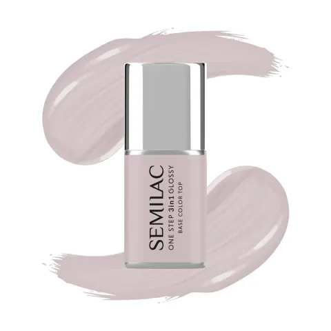 Semilac S610 Barely Pink One Step 3w1 Lakier Hybrydowy 7ml