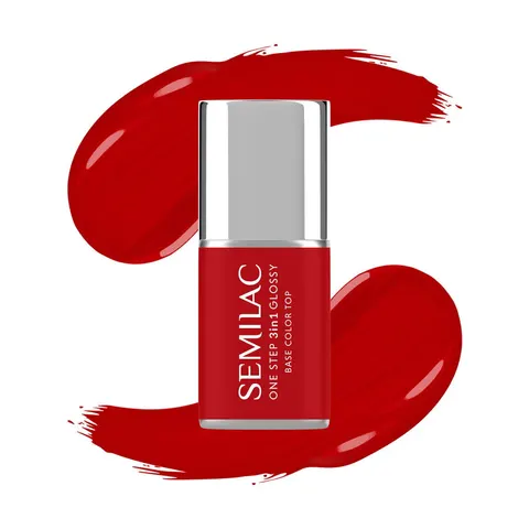 Semilac S530 Scarlet One Step 3w1 Lakier Hybrydowy 7ml