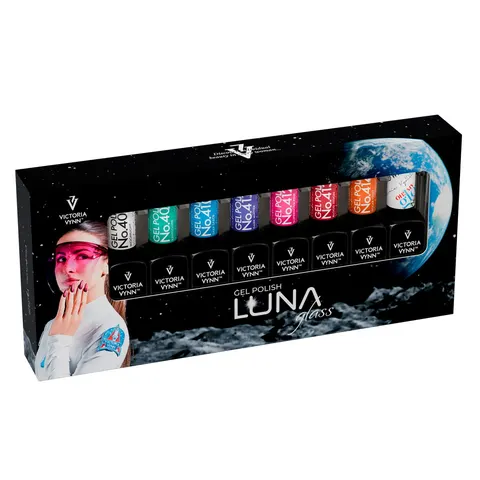 Victoria Vynn Zestaw 7 Lakierów Lunaglass+Top i Magnes