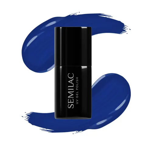 Semilac 308 Festive Blue Lakier Hybrydowy 7ml