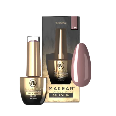 Makear 734 Lakier Hybrydowy 8ml