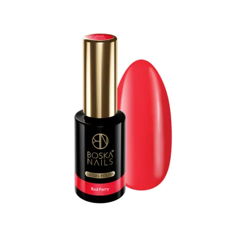 Boska Nails 553 Red Ferry UP Lakier Hybrydowy 10 ml