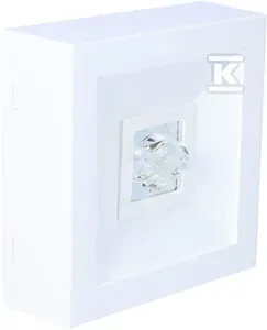 Oprawa awaryjna LED, LOVATO N 3W 6000K 1h, jednozadaniowa autotest,