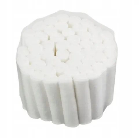 MollyLac Separatory Wałeczki Bawełniane Do Pedicure 38mm/8mm 50 szt x20 paczek = 1000 szt