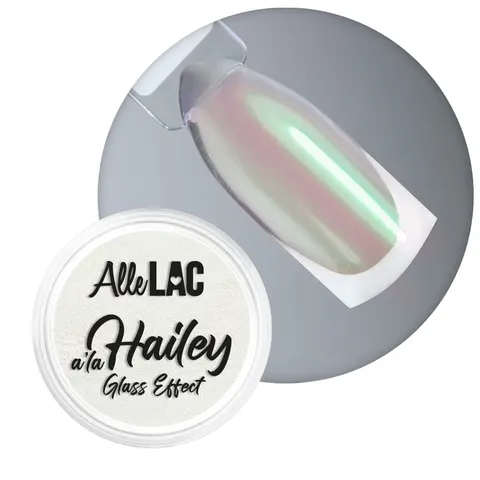 AlleLac Pyłek do Paznokci Hailey Glass Effect nr 2