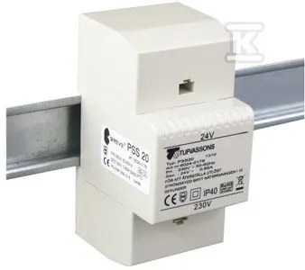 Transformator jednofazowy PSS 60 230/24V IP30 na szynę DIN TH-35