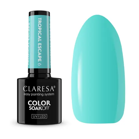 Claresa Tropical Escape 6 Lakier Hybrydowy 5g