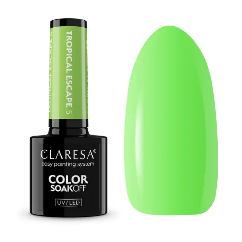 Claresa Tropical Escape 5 Lakier Hybrydowy 5g