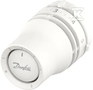 Danfoss Redia RTD - Głowica termostatyczna, z nastawą zero 015G3350