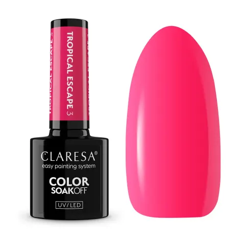 Claresa Tropical Escape 3 Lakier Hybrydowy 5g