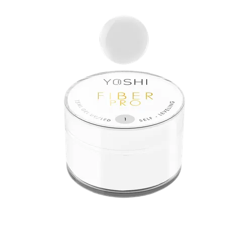 YOSHI - Żel Samopoziomujący Fiber PRO Gel UV LED No1 15ml