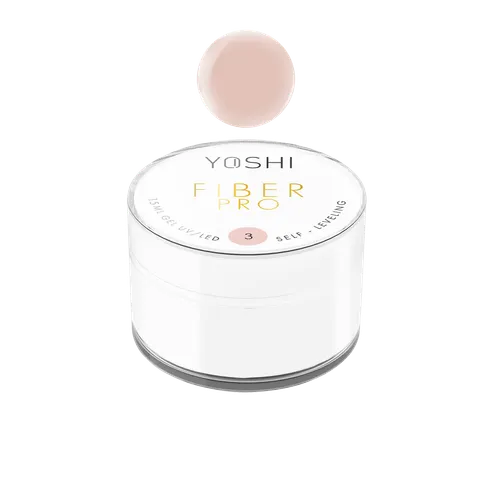 YOSHI - Żel Samopoziomujący Fiber PRO Gel UV LED No3 15 ml