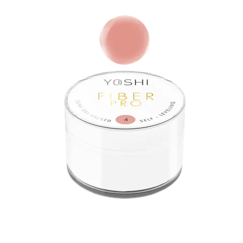 YOSHI - Żel Samopoziomujący Fiber PRO Gel UV LED No4 15ml
