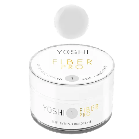 YOSHI - Żel Samopoziomujący Fiber PRO Gel UV LED No1 50ml