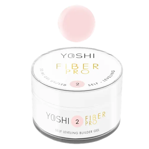 YOSHI - Żel Samopoziomujący Fiber PRO Gel UV LED No2 50ml