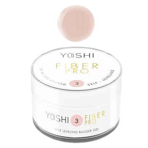 YOSHI - Żel Samopoziomujący Fiber PRO Gel UV LED No3 50ml