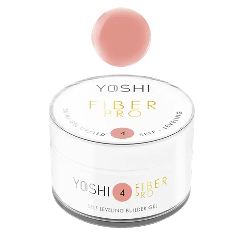 YOSHI - Żel Samopoziomujący Fiber PRO Gel UV LED No4 50ml