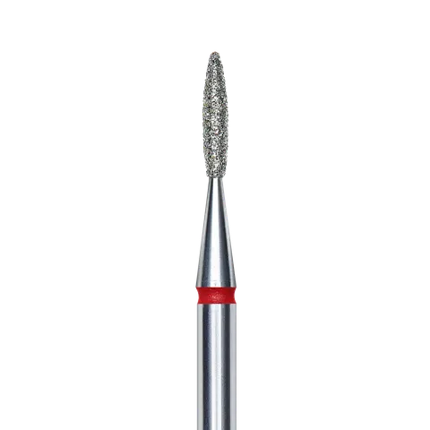 Staleks Frez Diamentowy Płomyk Czerwony 1,6mm/8mm