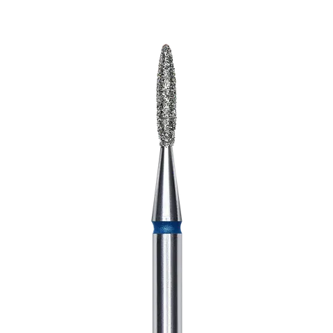 Staleks Frez Diamentowy Płomyk Ostry Niebieski 1,6mm/8mm