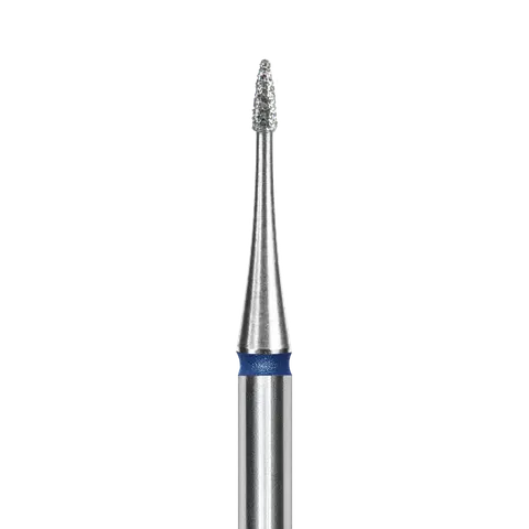 Staleks Frez Diamentowy Płomień Mini Niebieski 1mm/3mm