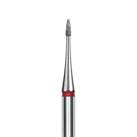 Staleks Frez Diamentowy Płomień Mini Czerwony 1mm/3mm