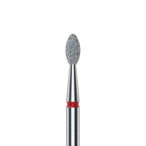 Staleks Frez Diamentowy Oliwka Czerwona 2,5mm/5mm