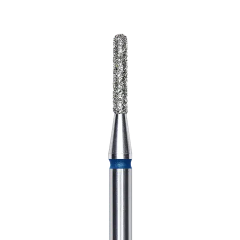 Staleks Frez Diamentowy Zaokrąglony Walec Niebieski 1,4mm/8mm