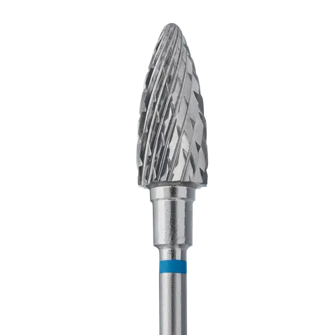 Staleks Frez z Węglika Spiekanego Szyszka Niebieska 6mm/14mm