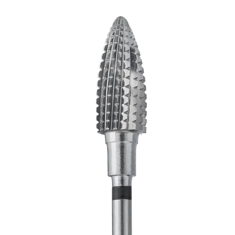 Staleks Frez z Węglika Spiekanego Szyszka Czarna Hard 6mm/14mm