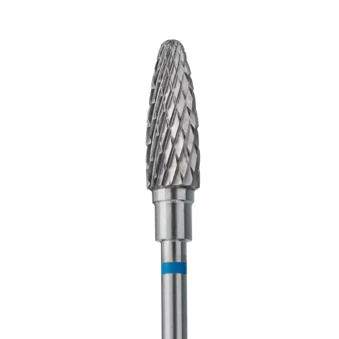Staleks Frez z Węglika Spiekanego Stożek Okrągły Niebieski 5mm/13mm