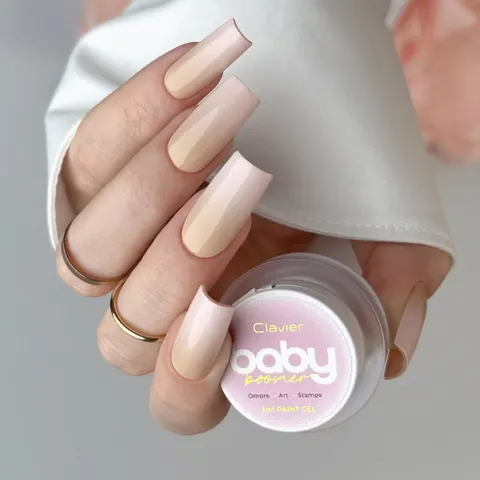 Clavier - Nailsology Żel 3w1 Baby Boomer, Ombre, Art, Stamps, F04 Sensual, 3g.