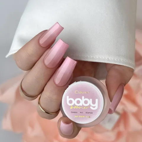 Clavier - Nailsology Żel 3w1 Baby Boomer, Ombre, Art, Stamps, P02 Barbielle, 3g.