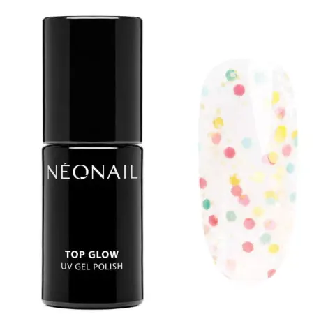 Neonail Lakier Hybrydowy Top Glow Twinkle Twist 7,2 ml