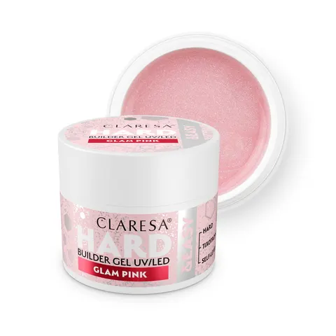 Claresa Żel Budujący Hard&Easy Glam Pink 12 g